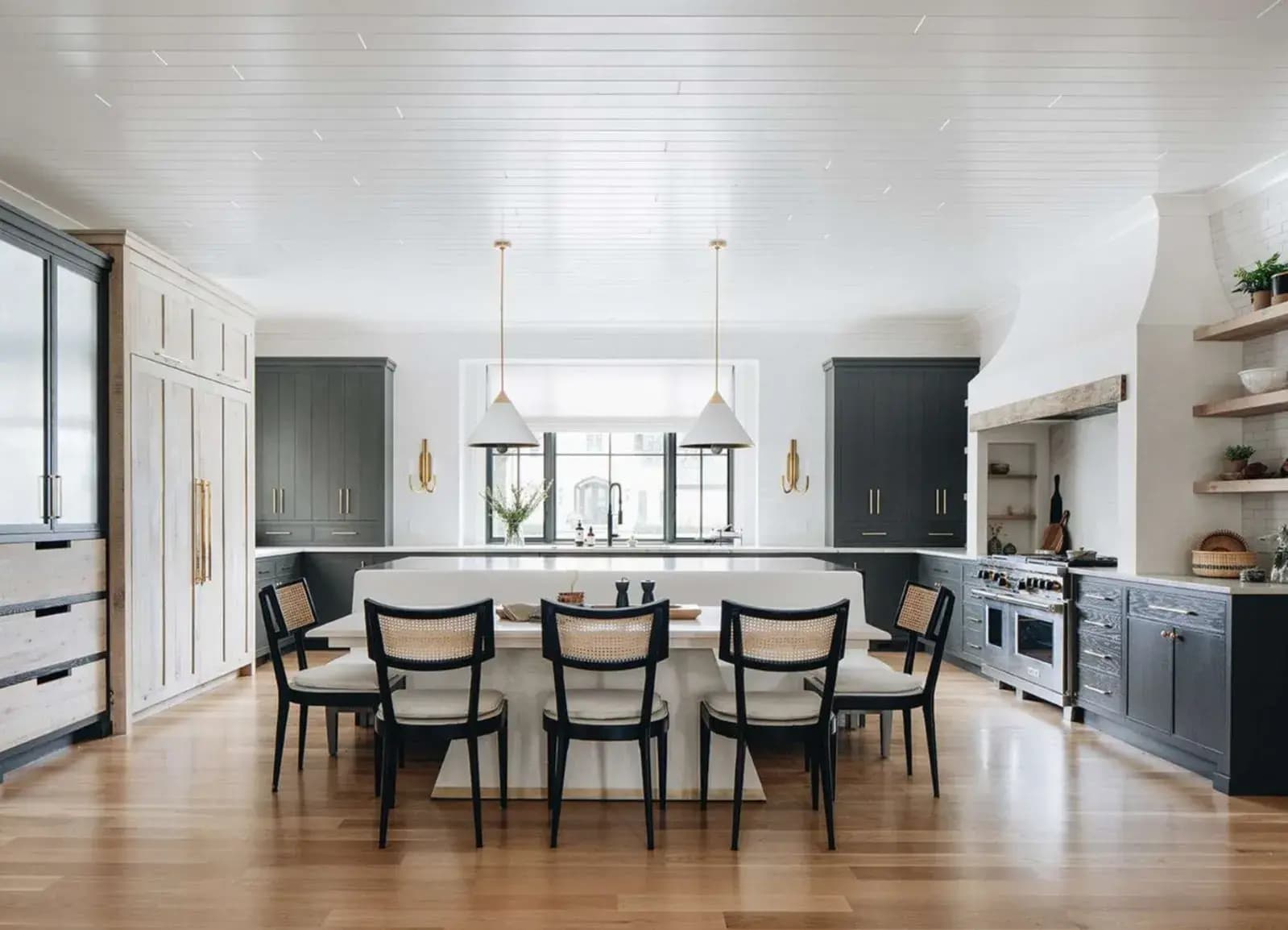 Wood Floor Kitchen
