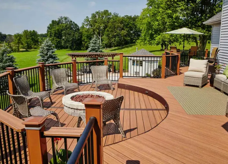 deck and patio